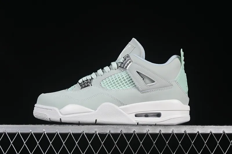 All categories Air Jordan Jordan series basketball shoes Air Jordan 4 Air Jordan 4 Retro "Abundance" AJ4 Joe 4 mint green HV0823-003